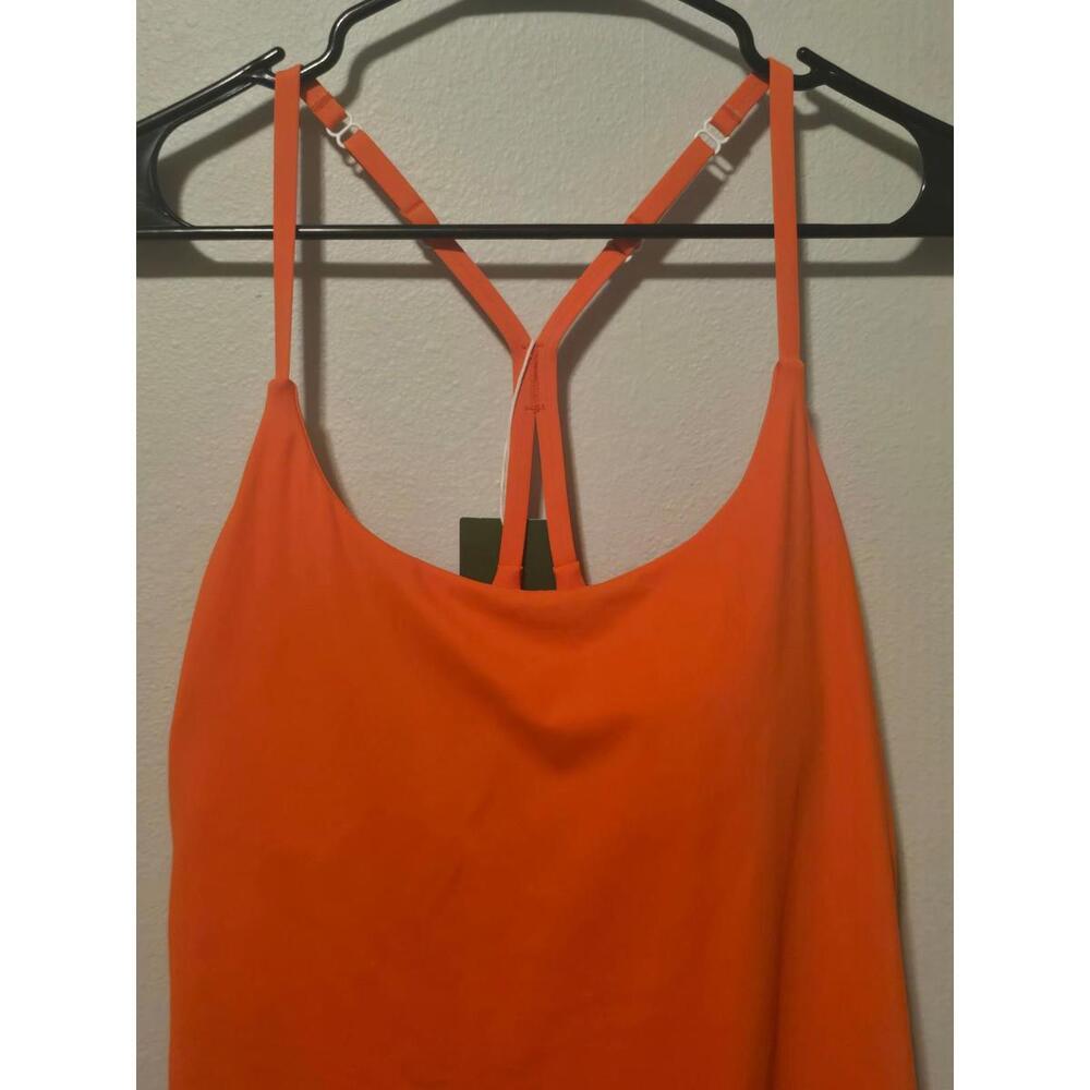 Halara NWT Women’s SoftlyZero Airy Cutout Orange Workout Dress (L) - Picture 2 of 6